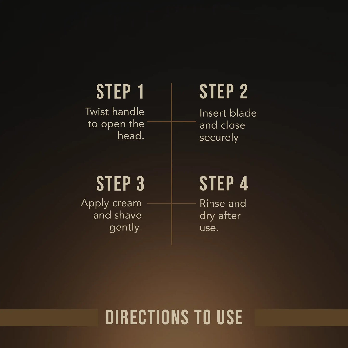 Brassbound Butterfly Razor – Precision Shave| Effortless Blade Change| Premium Comfort