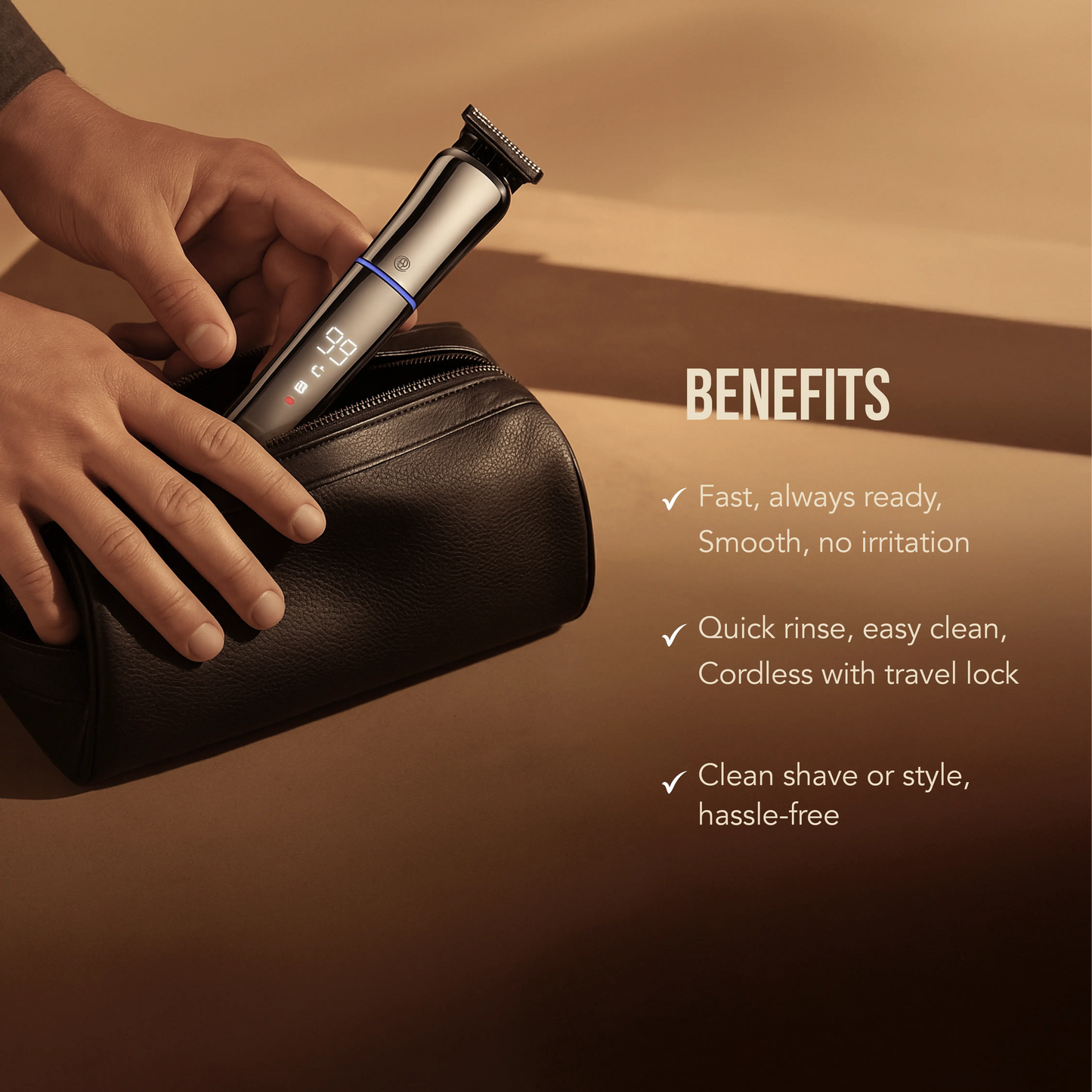 TrimElite Pro | Waterproof, LCD Display, Fast Charge, 4 Clip Lengths