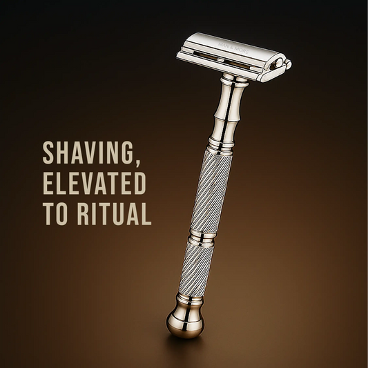 Brassbound Butterfly Razor – Precision Shave| Effortless Blade Change| Premium Comfort