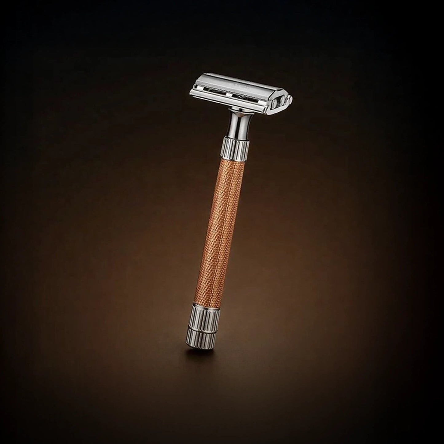Brassbound Butterfly Razor – Precision Shave| Effortless Blade Change| Premium Comfort